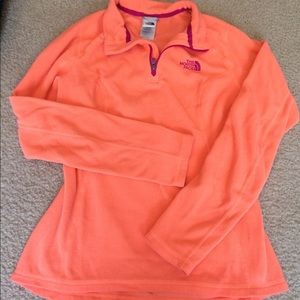 North Face fleece 1/4 Zip